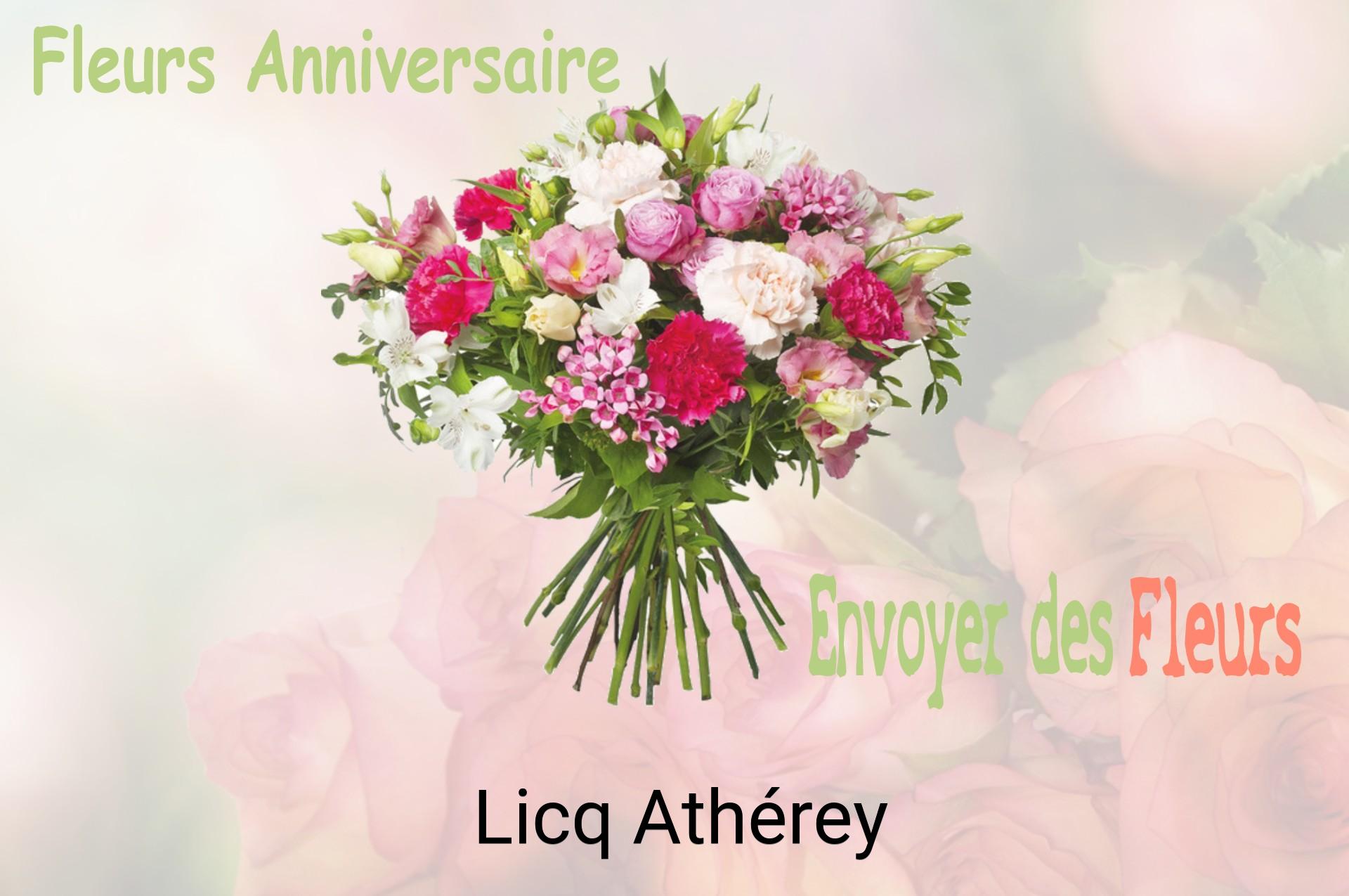 Bouquet de fleurs d’anniversaire livré à Licq-Athérey